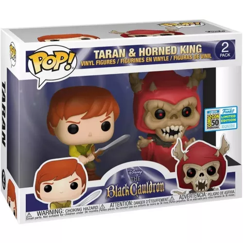 Funko Pop! Taran 2 Pack Disney The Black Cauldron Vinyl Figure Box