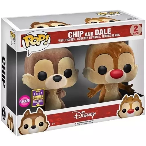 Funko Pop! Dale 2 Pack Flocked Disney Vinyl Figure Box