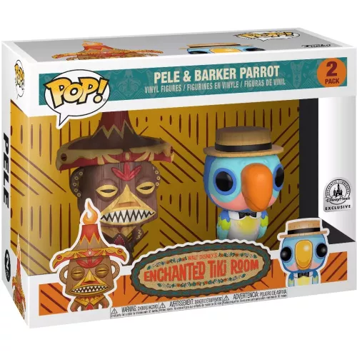 Funko Pop! Barker Parrot 2 Pack Walt Disney's Enchanted Tiki Room Box