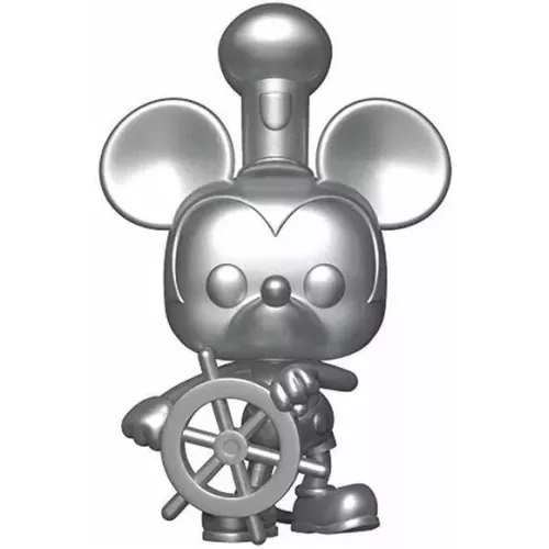 Funko Pop! Steamboat Willie 3 Pack Silver Disney Mickey The True Original 90 Years