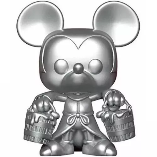 Funko Pop! Apprentice Mickey 3 Pack Silver Disney Mickey The True Original 90 Years