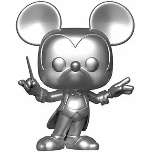 Funko Pop! Conductor Mickey 3 Pack Silver Disney Mickey The True Original 90 Years