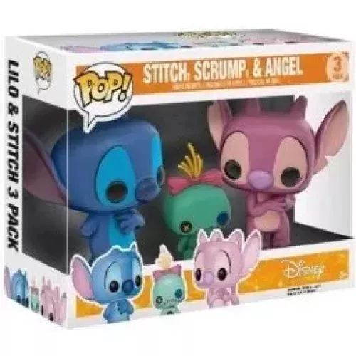Funko Pop! Angel 3 Pack Disney Vinyl Figure Box