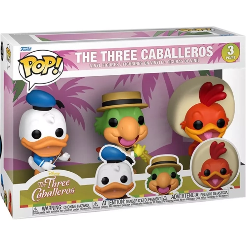 Funko Pop! Donald Duck 3 Pack Disney The Three Caballeros Box