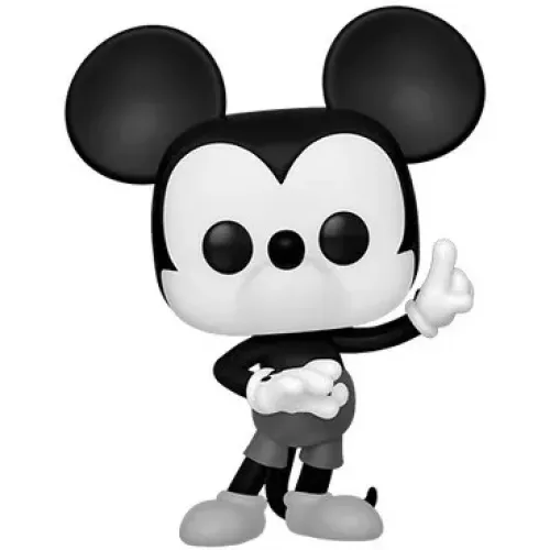 Funko Pop! Mickey Mouse 4 Pack Black and White Disney Mickey and Friends