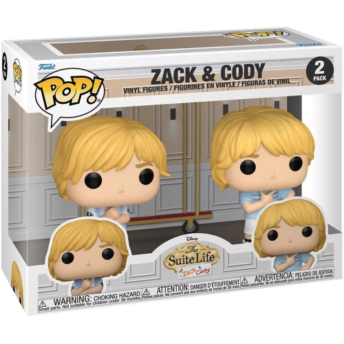 Funko Pop! Zack 2 Pack Disney The Suit Life of Zack & Cody Box