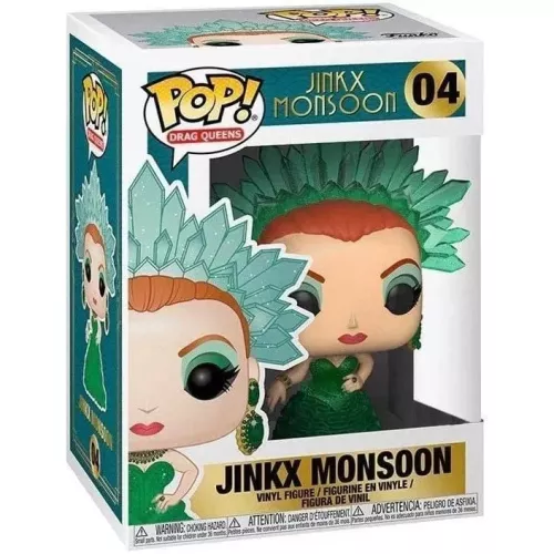 Funko Pop! Jinkx Monsoon #04 Drag Queens Vinyl Figure Box
