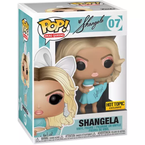 Funko Pop! Shangela #07 Drag Queens Vinyl Figure Box