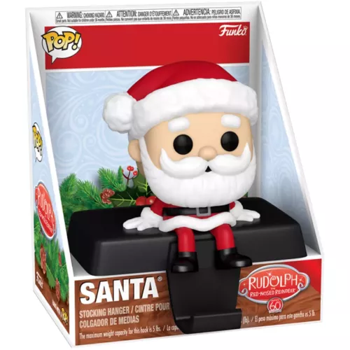 Funko Pop! Santa Edge Sitter Rudolph the Red-Nosed Reindeer Box
