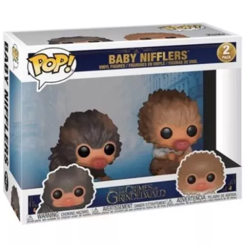 Funko Pop! Baby Niffler 2 Pack Black Fantastic Beasts The Crimes of Grindelwald Box