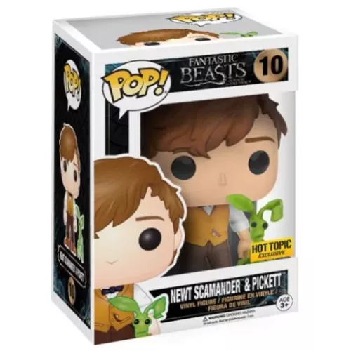 Funko Pop! Newt Scamander & Pickett #10 Fantastic Beasts and Where to Find Them Box