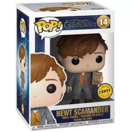 Funko Pop! Newt Scamander #14 Book Chase Fantastic Beasts The Crimes of Grindelwald Box