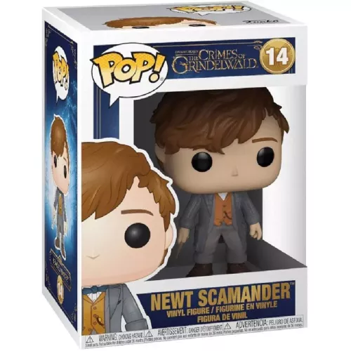 Funko Pop! Newt Scamander #14 Wand Fantastic Beasts The Crimes of Grindelwald Box