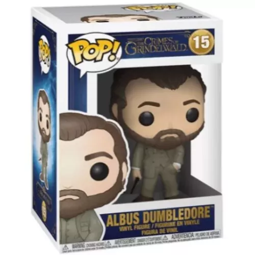 Funko Pop! Albus Dumbledore #15 Fantastic Beasts Fantastic Beasts The Crimes of Grindelwald Box