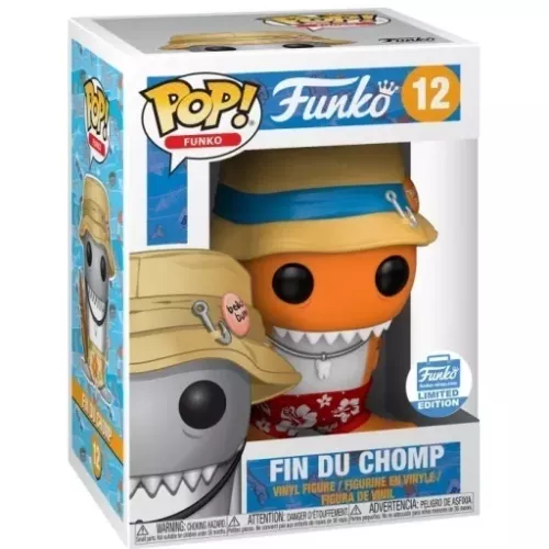 Funko Pop! Fin Du Chomp #12 Orange Fantastik Plastik Box