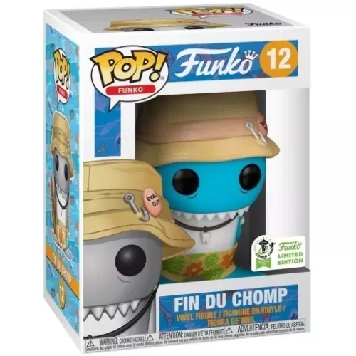 Funko Pop! Fin Du Chomp #12 Blue Fantastik Plastik Box