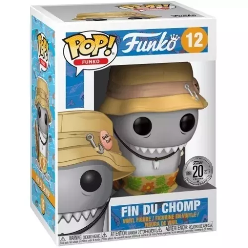 Funko Pop! Fin Du Chomp #12 Fantastik Plastik Fantastik Plastic Box