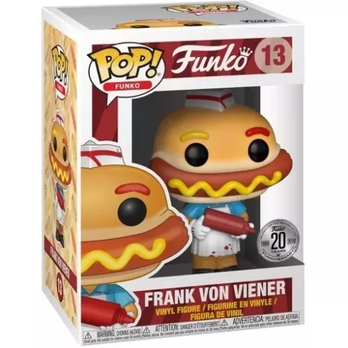 Funko Pop! Frank Von Viener #13 Fantastik Plastik Fantastik Plastic Box