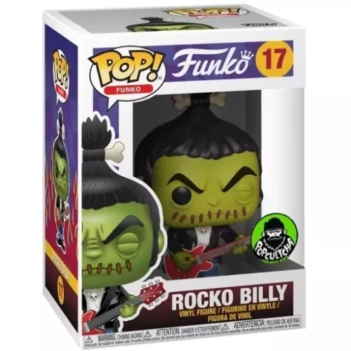Funko Pop! Rocko Billy #17 Fantastik Plastik Fantastik Plastic Box