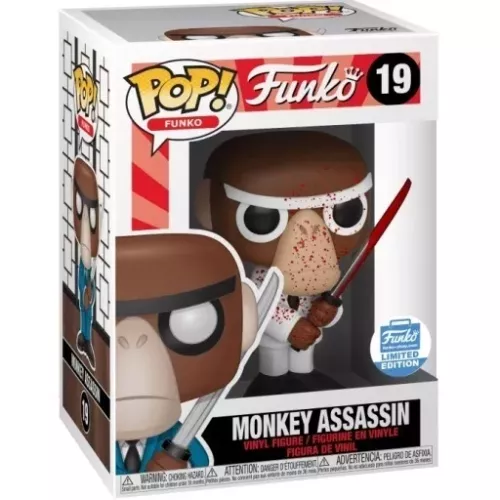 Funko Pop! Monkey Assassin #19 Bloody Fantastik Plastik Box
