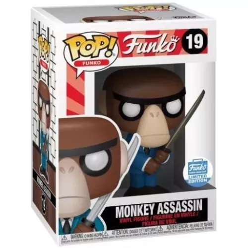 Funko Pop! Monkey Assassin #19 Fantastik Plastik Fantastik Plastic Box