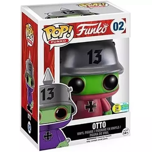 Funko Pop! Otto #02 Red Fantastik Plastik Fantastik Plastic Box
