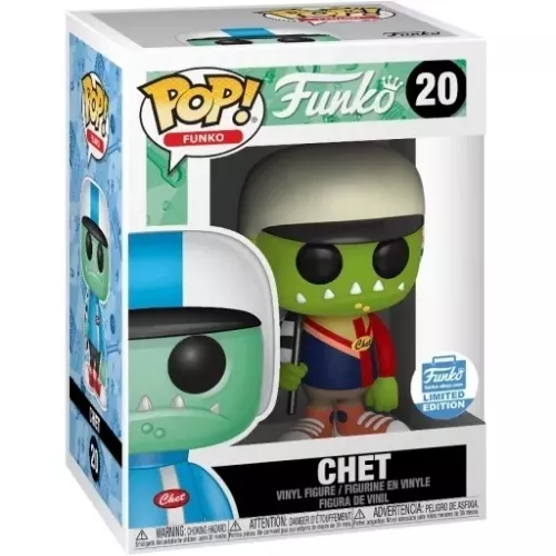 Funko Pop! Chet #20 Green Fantastik Plastik Fantastik Plastic Box