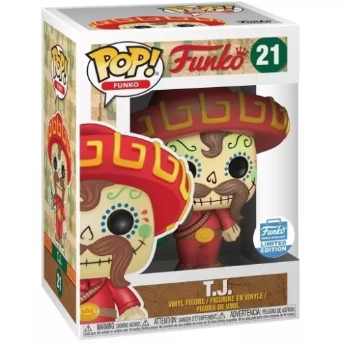 Funko Pop! T.J. #21 Fantastik Plastik Fantastik Plastic Box