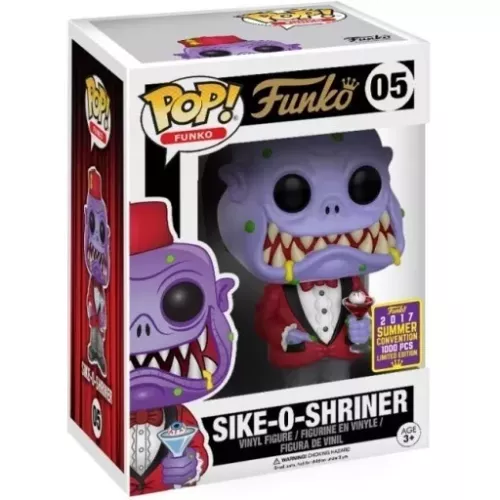 Funko Pop! Sike-O-Shriner #05 Purple Fantastik Plastik Box