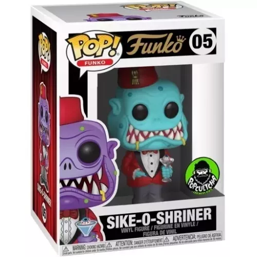 Funko Pop! Sike-O-Shriner #05 Teal Fantastik Plastik Box
