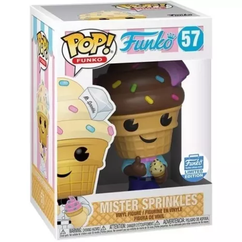 Funko Pop! Mr. Sprinkles #57 Chocolate Fantastik Plastik Box