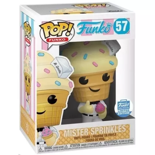 Funko Pop! Mr. Sprinkles #57 Vanilla Fantastik Plastik Box