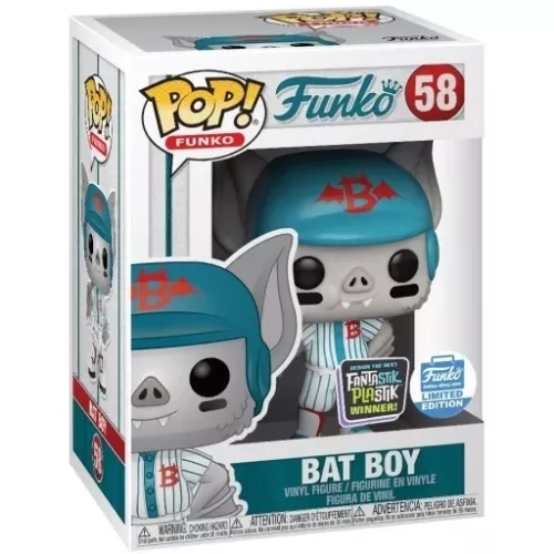 Funko Pop! Bat Boy #58 Fantastik Plastik Fantastik Plastic Box