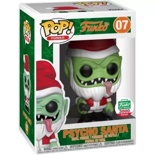 Funko Pop! Psycho Santa #07 Red Fantastik Plastik Fantastik Plastic Box