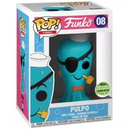 Funko Pop! Pulpo #08 Fantastik Plastik Fantastik Plastic Box