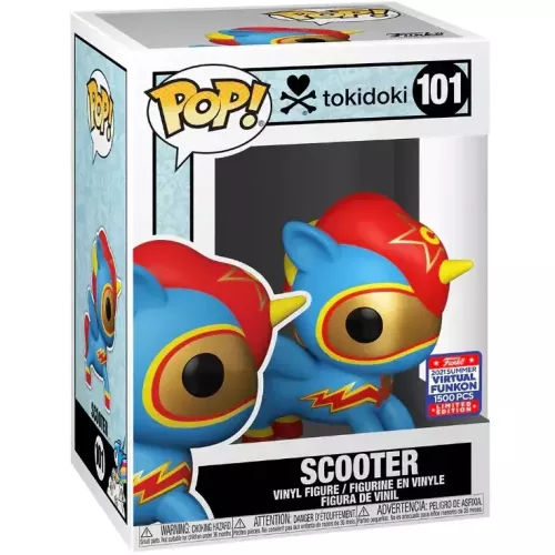Funko Pop! Scooter #101 Tokidoki Foodies Vinyl Figure Box