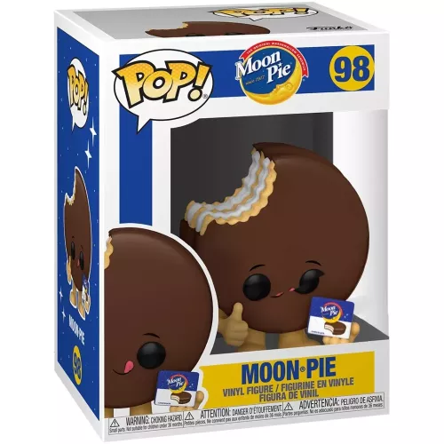 Funko Pop! Moon Pie #98 The Original Mashmallow Sandwish Moon Pie Since 1917 Box