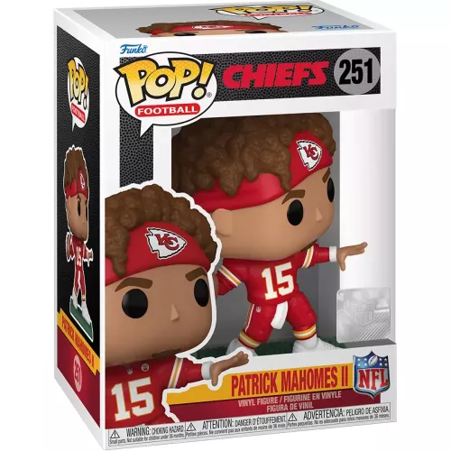 Funko Pop! Patrick Mahomes II #251 Kansas City Chiefs Box