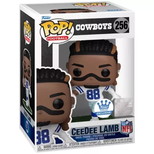Funko Pop! CeeDee Lamb #256 Dallas Cowboys NFL Vinyl Figure Box