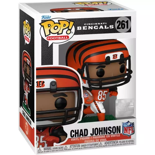 Funko Pop! Chad Johnson #261 Cincinnati Bengals NFL Box