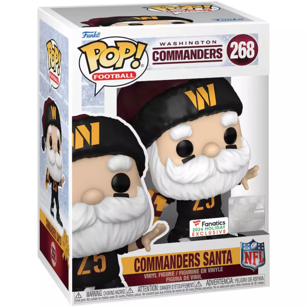 Commanders Santa Box