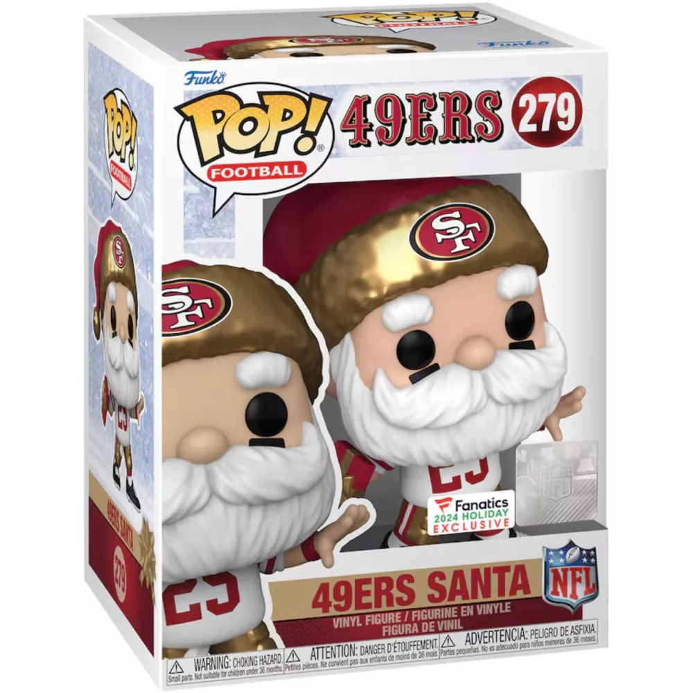 49ers Santa Box