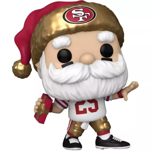 Funko Pop! 49ers Santa #279 San Francisco 49ers NFL