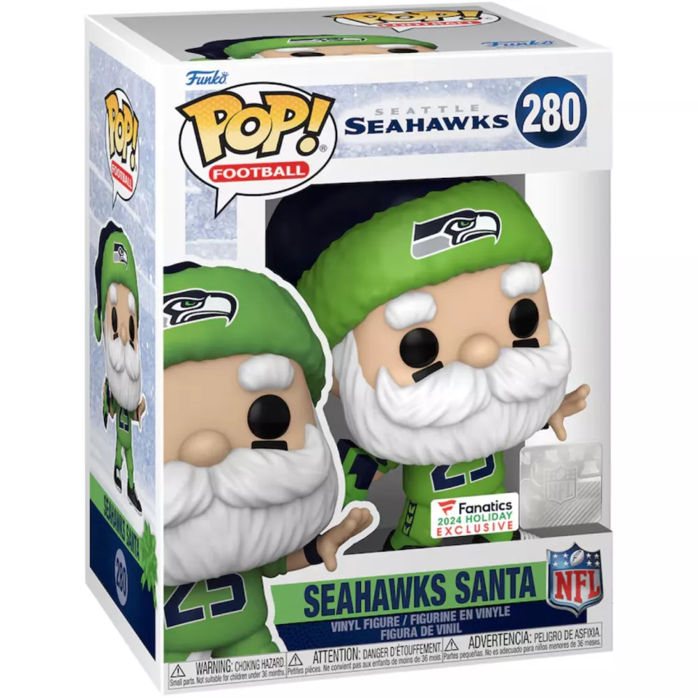 Seahawks Santa Box