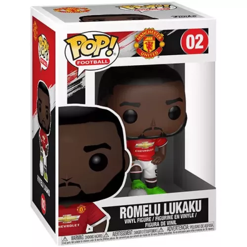 Funko Pop! Romelu Lukaku #02 Manchester United Football Box