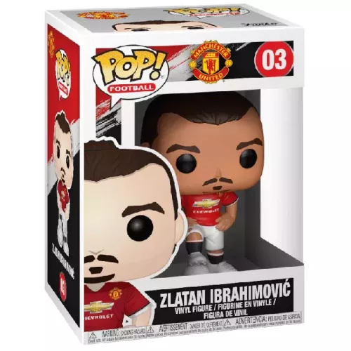 Funko Pop! Zlatan Ibrahimovic #03 Manchester United Box