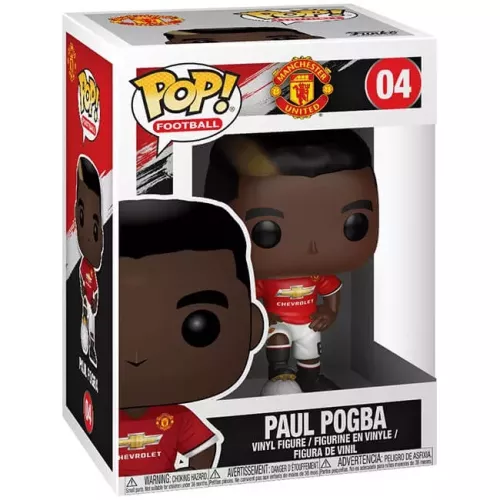 Funko Pop! Paul Pogba #04 Manchester United Football Box