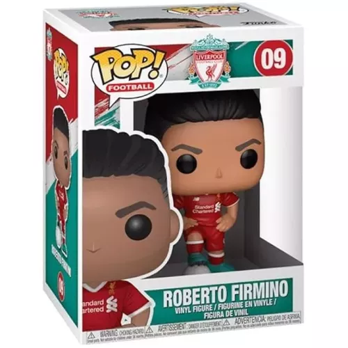 Funko Pop! Roberto Firmino #09 You'll Never Walk Alone Liverpool Football Club Est-1893 Box