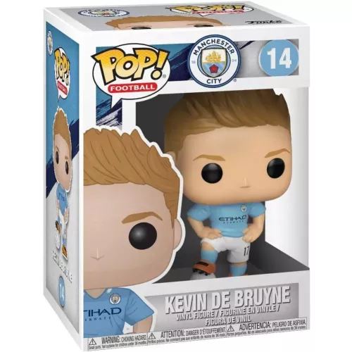 Funko Pop! Kevin De Bruyne #14 Manchester City Football Box