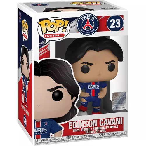 Funko Pop! Edinson Cavani #23 Paris Saint-Germain Football Box